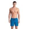Mens Arena Beach Boxer Solid Blue Cosmo