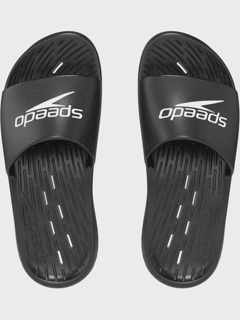 Mens Speedo Slides Black