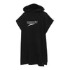 Teen Hooded Towel Black White