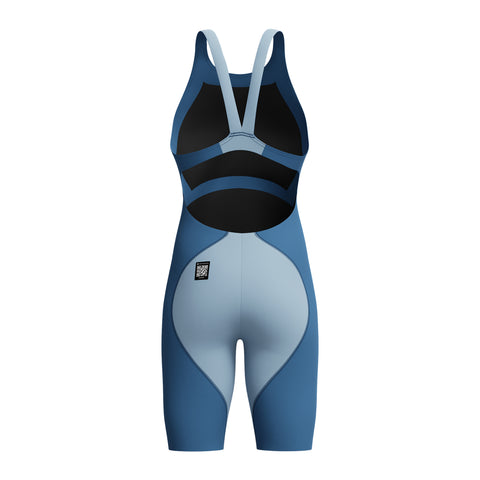 Womens Fastskin LZR Ignite OB Kneeskin Nite Blue