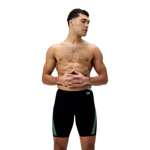 Mens Hyperboom Splice Jammer Black Alfalfa Green
