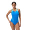 Womens Placement Laneback One Piece Lagoon Blue