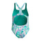 Girls Printed Medalist Alfalfa Green