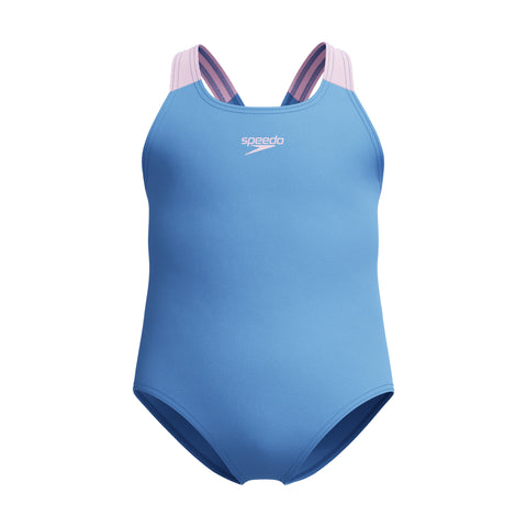 Toddler Girls LTS Medalist One Piece Periwinkle Blue