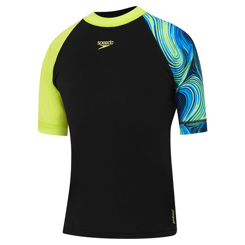 Boys Logo SS Rash Top Multi