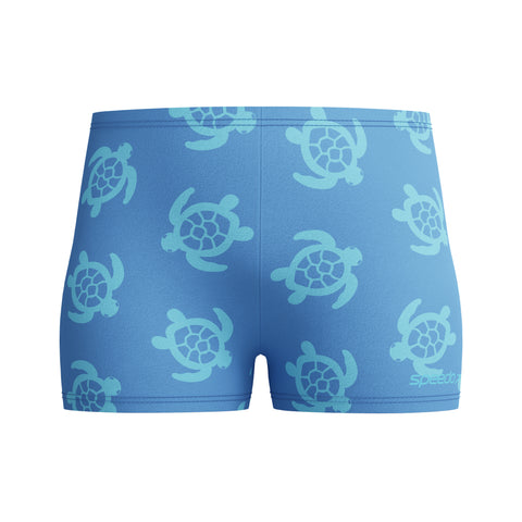 Toddler Boys Printed Aquashort Periwinkle Blue