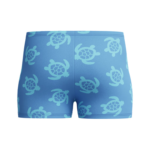 Toddler Boys Printed Aquashort Periwinkle Blue