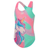 Toddler Girls Placement Swimsuit Arctic Glass