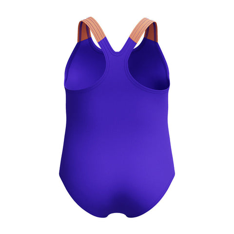 Toddler Girls Digital Printed Swimsuit Indigo Glow