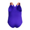Toddler Girls Digital Printed Swimsuit Indigo Glow
