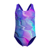 Girls Digital Allover Splashback Indigo Glow