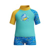 Toddler Boys Digital SS Rash Top Set Arctic Glass
