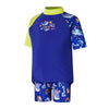Toddler Boys Digital Short Sleeve Rash Top Set Imperial Blue