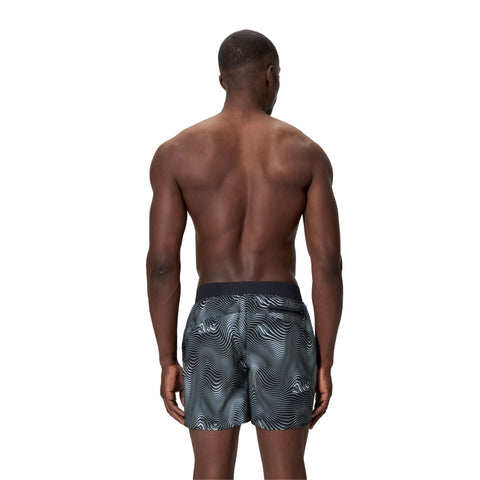 Mens Print Lookout Volley 16" Watershort Anthracite Lead Grey
