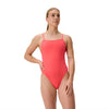 Womens Solid V-Back 2.0 Neon Coral
