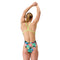 Womens Endurace+ Printed V-Back 2.0 Tropicana Black
