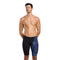 Mens Placement V Cut Jammer Navy Sugar Blue