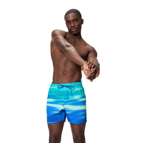 Mens Print Redondo Edge Volley 16" Watershort Deep Sapphire