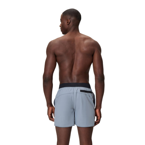 Mens solid Lookout Volley 16" Watershort Coin Grey