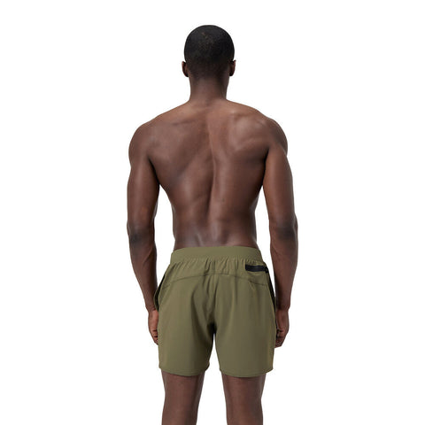 Mens The Lookout Solid Volley 16" Short Deep Olive