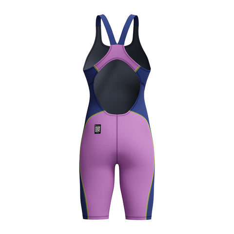 Fastskin Hyperspark Solid Kneeskin OB Neon Jelly/Noble Navy