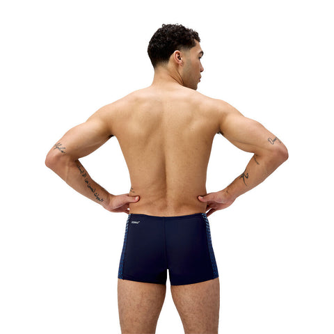 Mens End+ Tech Panel Aquashort Navy Sugar Blue