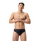 Mens Printed Movement Brief Black