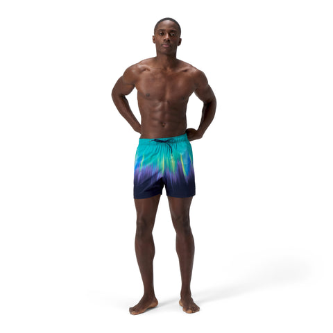 Mens Print Redondo Volley 16" Watershort Turquoise Gem