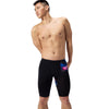Mens Placement Printed Jammer Electro Static Black