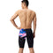 Mens Placement Printed Jammer Electro Static Black