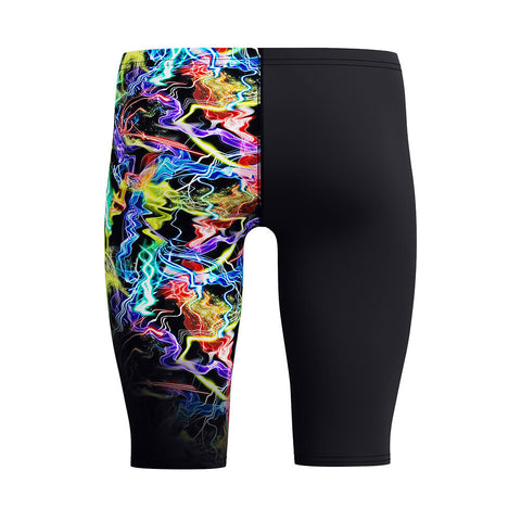 Boys Placement Printed Jammer Static Volta Black