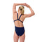 Womens Solid Leaderback One Piece Team Navy