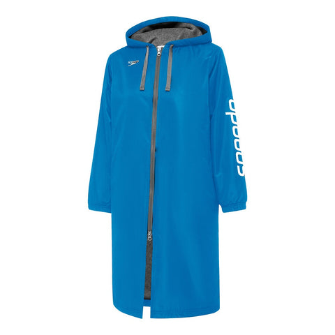 Unisex Logo Deck Coat Blue