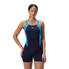 Womens Hyperboom Splice Legsuit Lagoon Blue