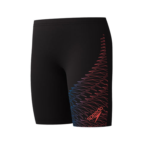 Boys Medley Logo Jammer Anthracite Neon Coral