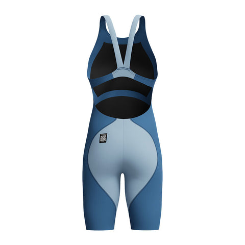 Girls Fastskin LZR Ignite OB Kneeskin Nite Blue