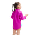 Toddler Girls Long Sleeve Printed Rash Top