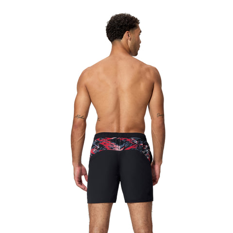 Mens Xpress Lite Panel 16" Watershort Anthracite Red
