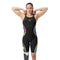 Womens Fastskin LZR Pure Intent 2.0 CB Kneeskin Black Molten Blur