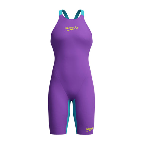 Womens Fastskin LZR Pure Valor 2.0 OB Kneeskin Grape Mayan Blue