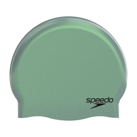 Plain Moulded Silicon Cap Iridescent Storm Green