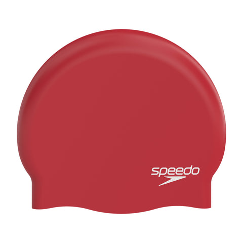 Plain Moulded Silicon Cap Speedo Red