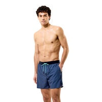 Mens Solid Never Stop Volley 16" Grey Lead