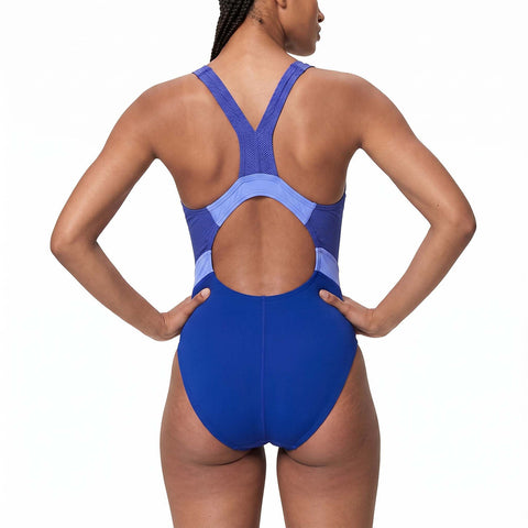 Womens Quantum Rib Splice One Piece Nightwatch Lavender