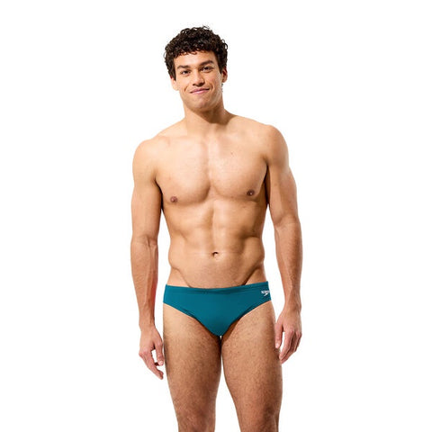 Mens Endurance+ Logo Brief 2.5" Teal Abyss