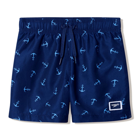 Boys Print Volley 13" Peacoat