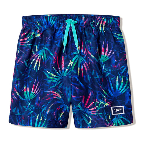 Boys Print Volley 15" Peacoat