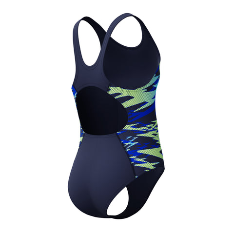 Girls Hyperboom Splice Muscleback One Piece Navy Deep Sapphire