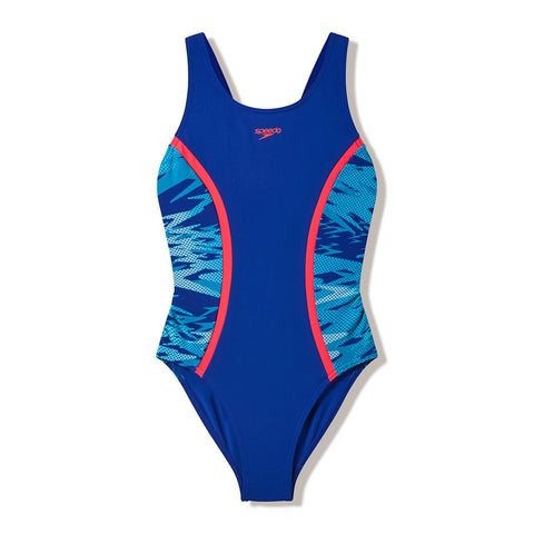 Girls Hyperboom Splice Muscleback One Piece Nightwatch Hyperteal