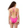 Womens Solid Endurance+ V-Back 2.0 One Piece Pink